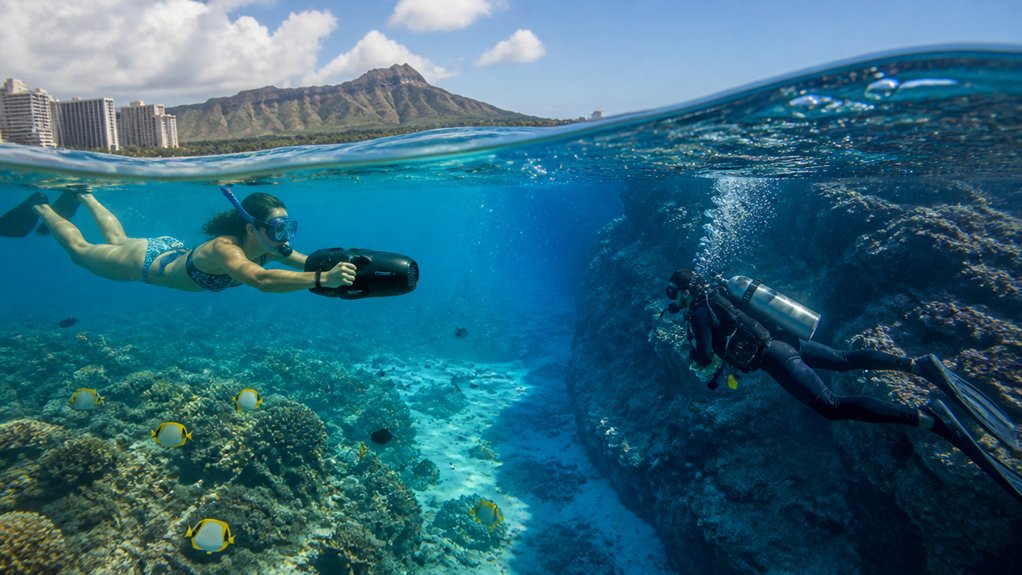 guided sea scooter vs scuba