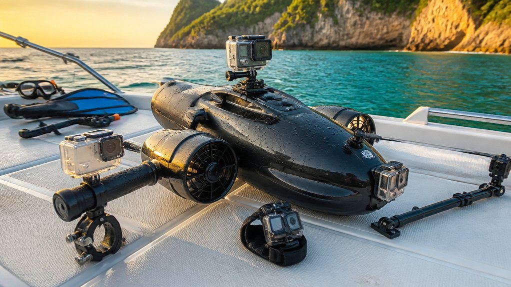 mount gopro securely for underwater