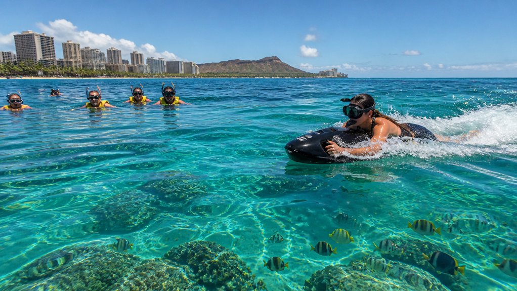 two hour underwater scooter tour