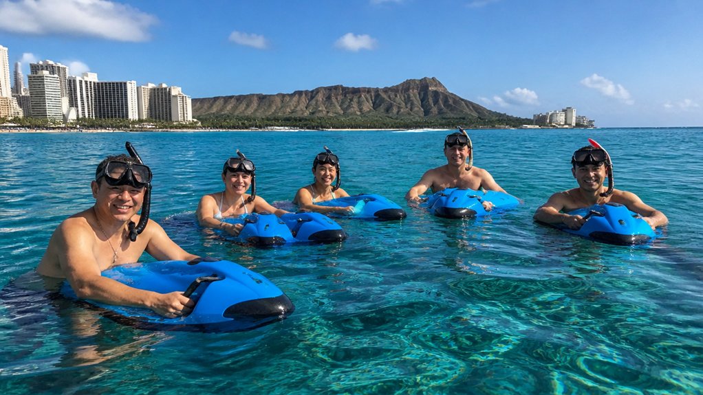 typical waikiki sea scooter duration