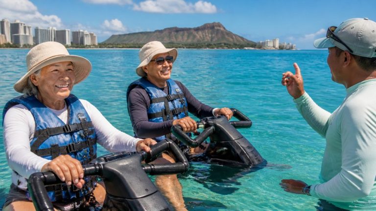waikiki sea scooter comfort tips