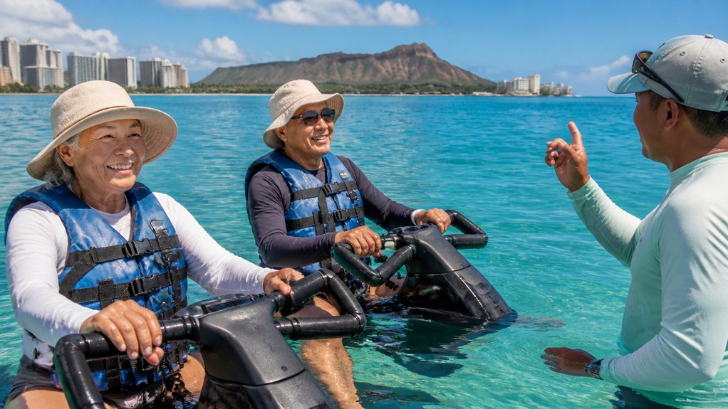 waikiki sea scooter comfort tips